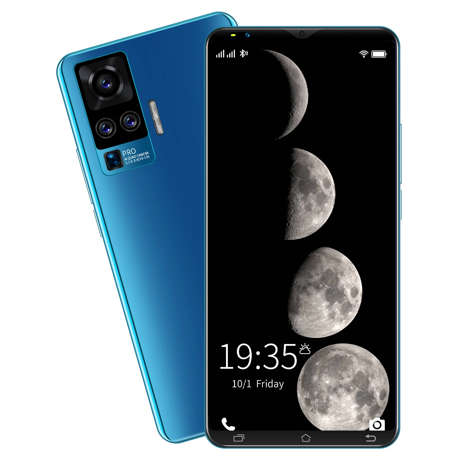 

4.5inch Mini X50 Cellphones 6 GB 128 GB 8MP+13MP 5g Smartphone Android 10 4800mAh Really Telephone MTK6763 10 Core