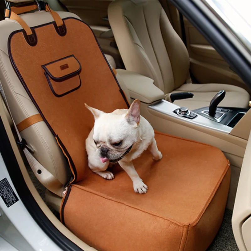 

Nature Felt Pet Car Seat Bed