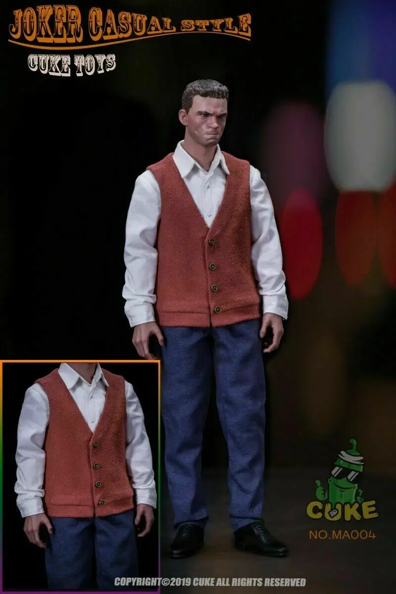В наличии 1/6 CUKE игрушки Джокер Хоакин MA 004 повседневная одежда костюмы костюм