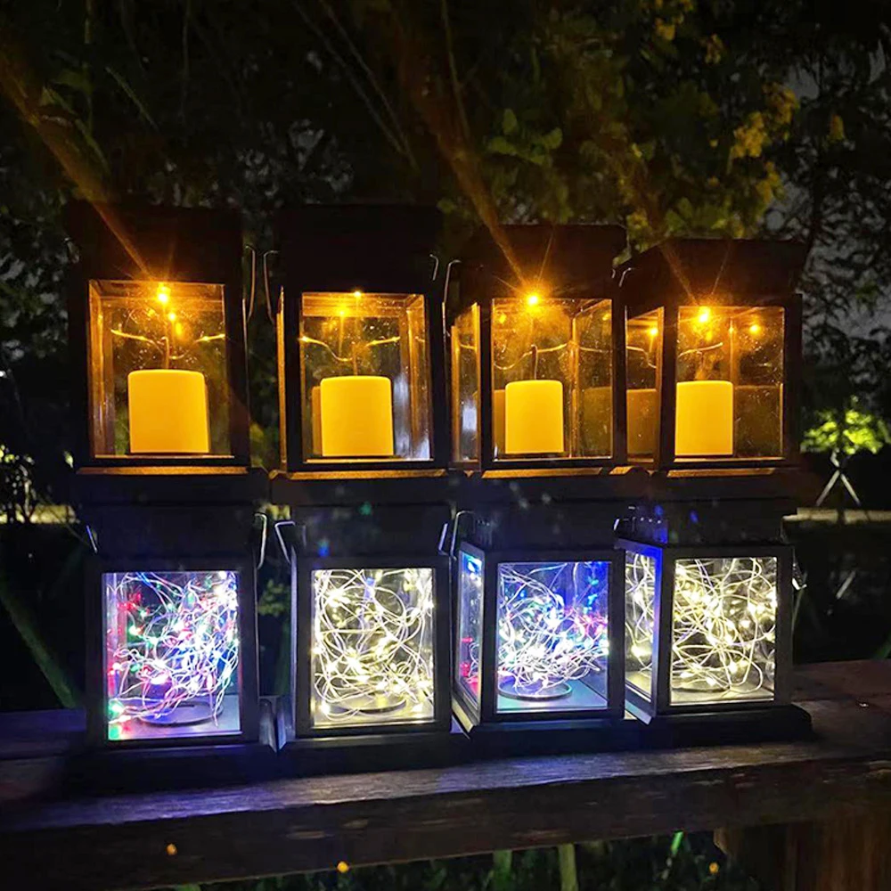 

solar lights lantern solar yard decorations solar led light outdoor waterproof solar light garden outdoor hanging decor