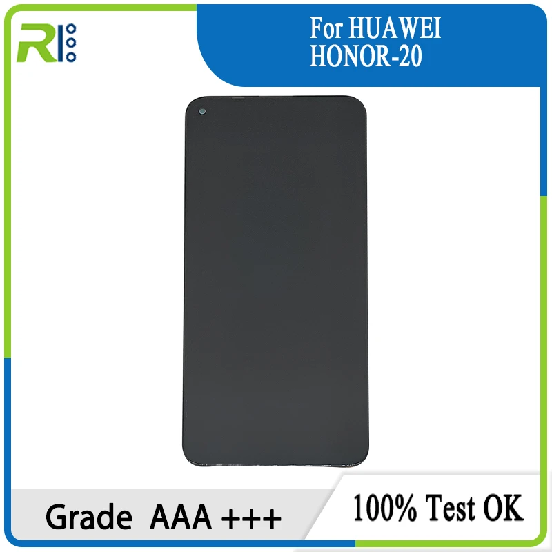 

Оригинальный ЖК-дисплей 6,26 дюйма для Huawei Honor 20, ЖК-дисплей, сенсорный экран, дигитайзер, запчасти для Huawei Honor 20, искусственная кожа