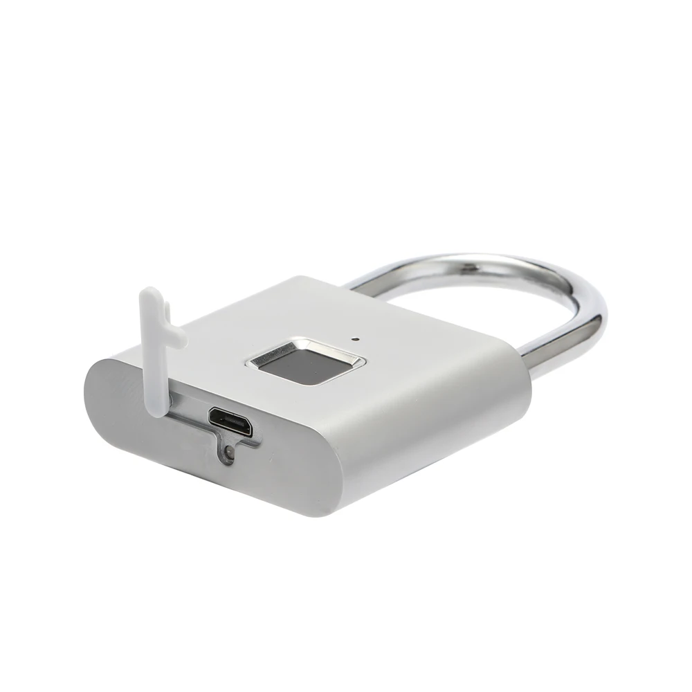Умный дверной замок без ключа с USB зарядкой и сканером отпечатков