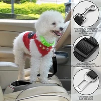 adjustable dog cat car safety belt pet seat vehicle seat belt harness dog lead clip pet supplies safety lever traction collar