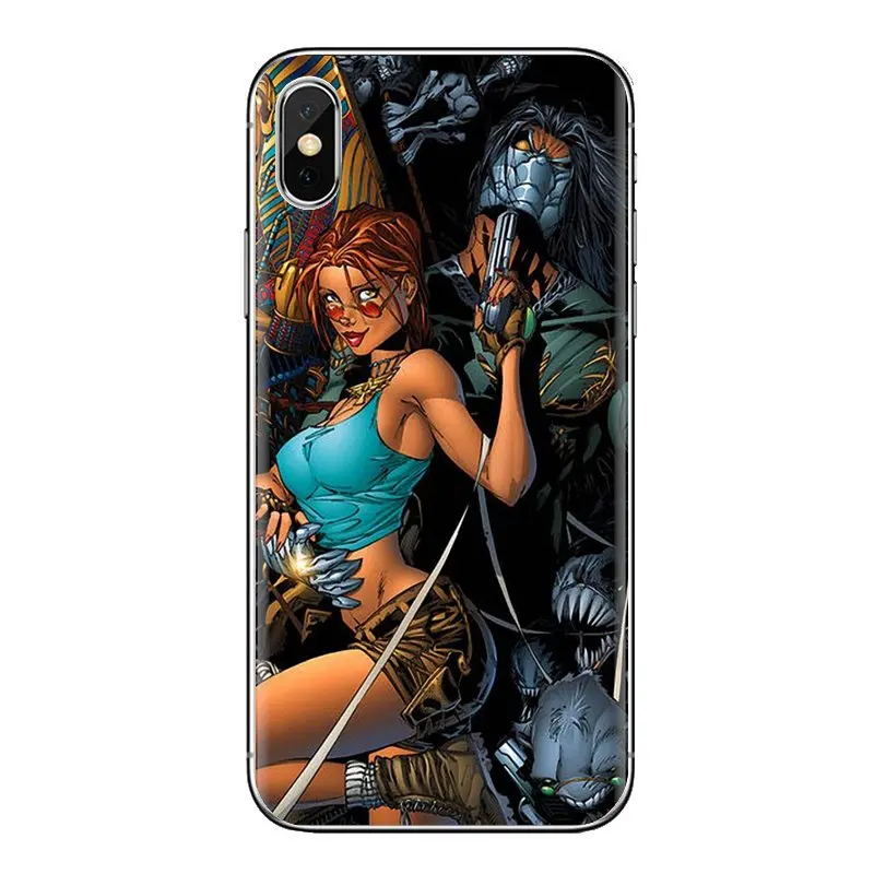 Для Xiao mi 6 A1 Max x 2 5X 6X Red Note 5 5A 4X 4A A4 4 3 Plus Pro Чехол для телефона Lara Croft Tomb Raider игровой