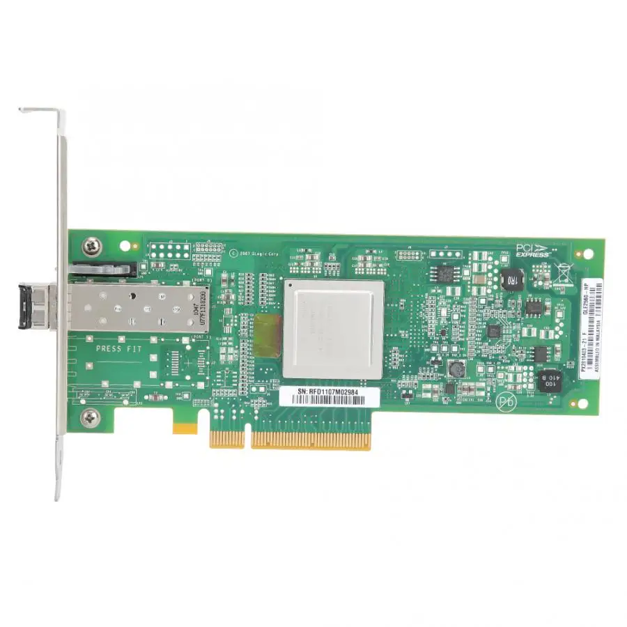 For QLOGIC QLE2560 Fibre Card PCI-E 8G PCle2.0 8x Slot Single Port for HP HBA Module Cards | Компьютеры и офис