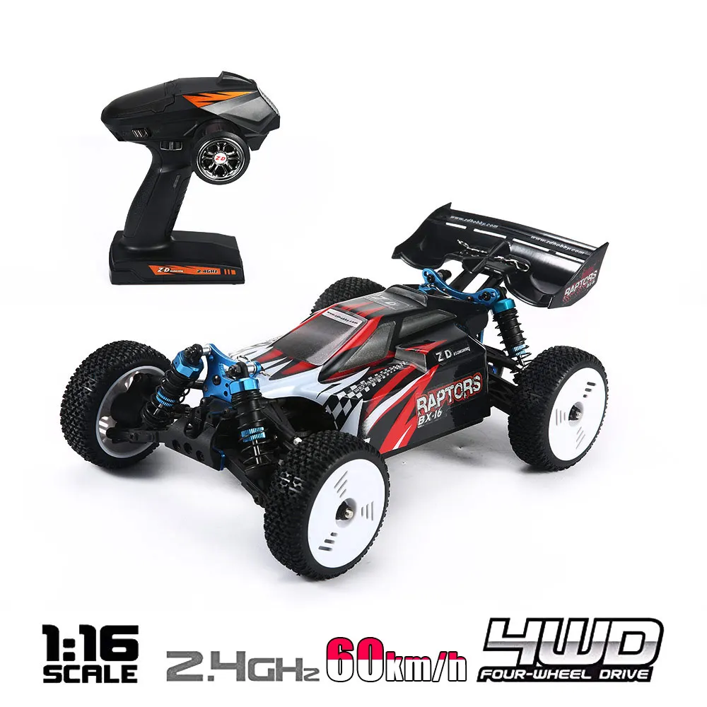 Машинка с дистанционным управлением скоростная 60 км/ч 1:16 для гонок скалолазания 2