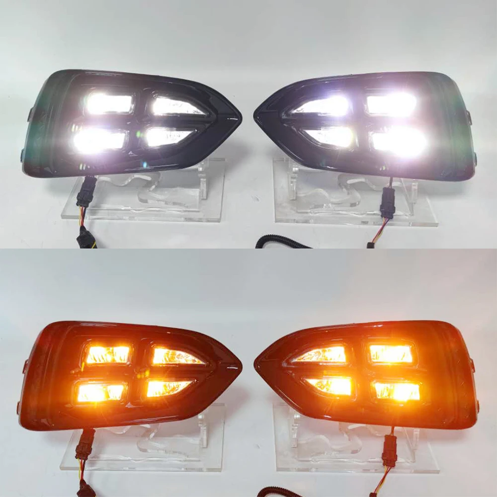 Автомобильная проблесковая 1 комплект автомобильные лампы дневного