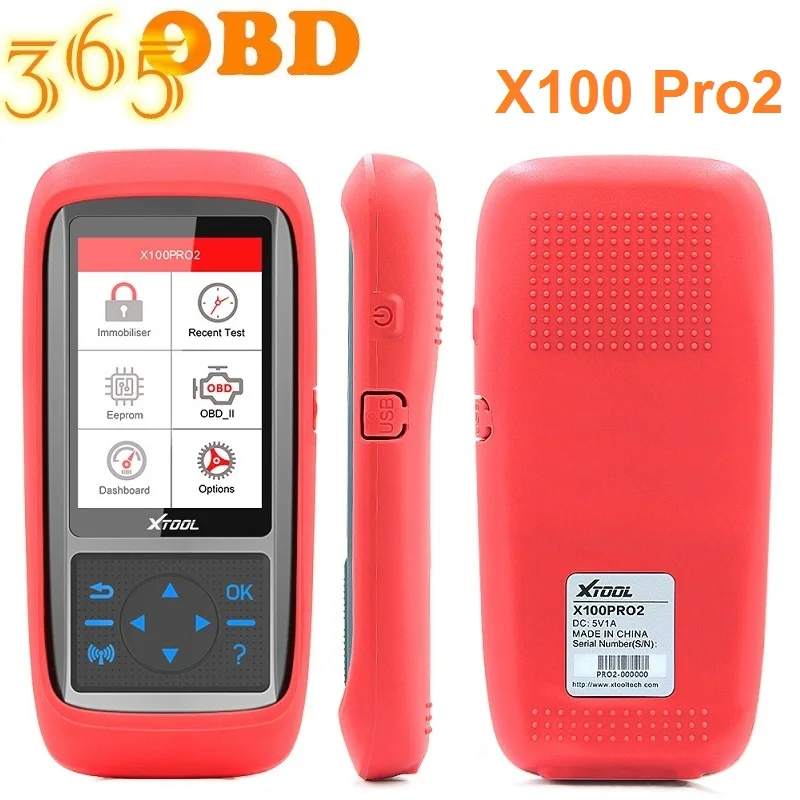 Оригинальное обновление онлайн Xtool X100 Pro2 Авто ключевой программатор OBD2 одометр