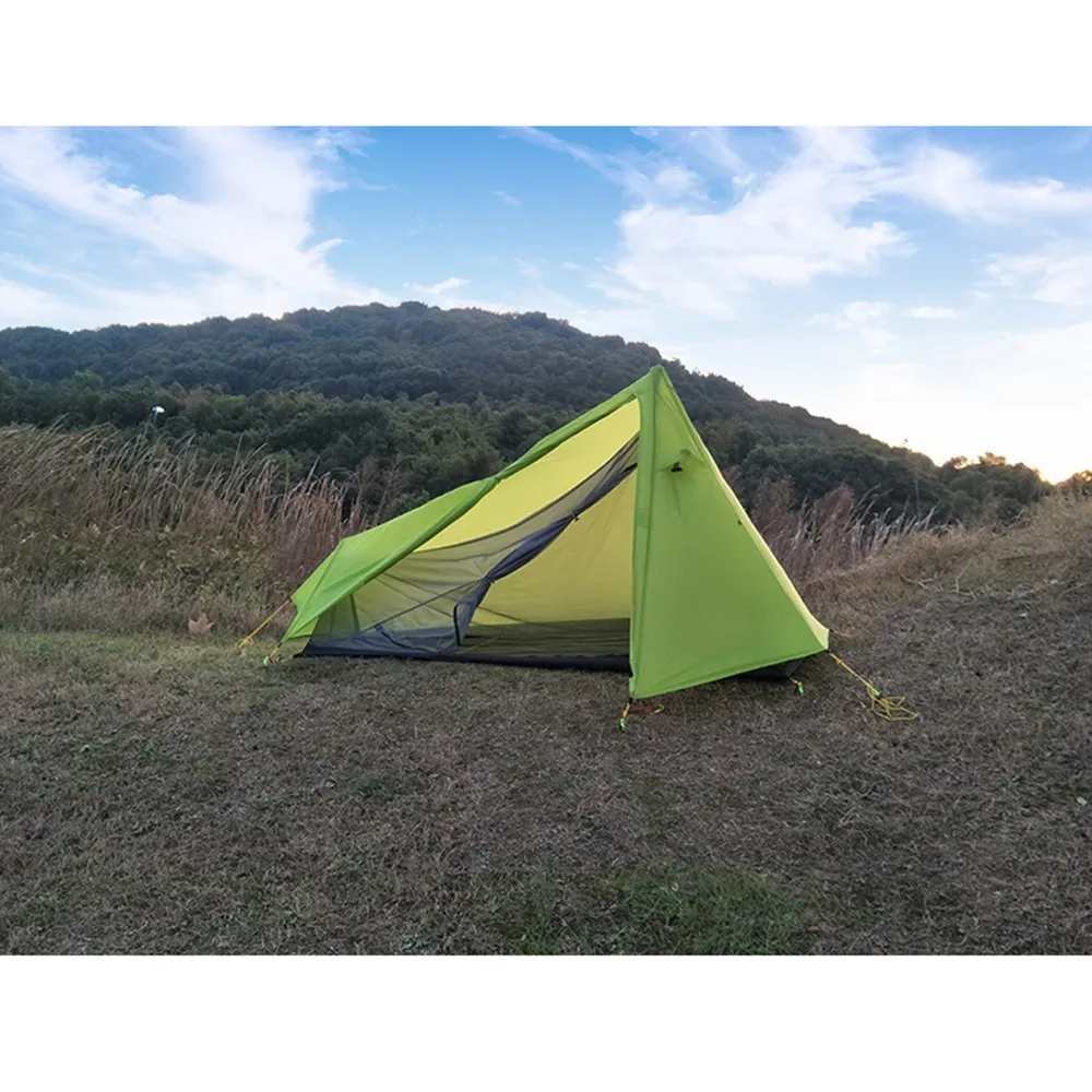 

2020 Outdoor Summer Tent 1 Persoon Oudoor Ultralight Camping Tent 3 Seizoen Professionele 15D Nylon Cloth Tent 4 Seizoen