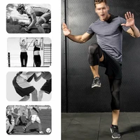 good fitness strap elastic nylon arthritis relief wrap brace knee pad knee support