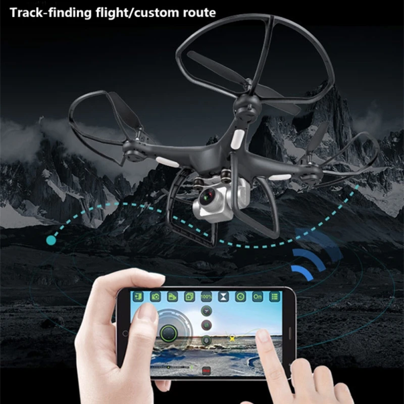 

Professional RC Drone Steering Gear Stable 1080P HD Wide Angle Camera WiFi FPV 3D Roll Altitude Hold APP Control RC Quadcopter