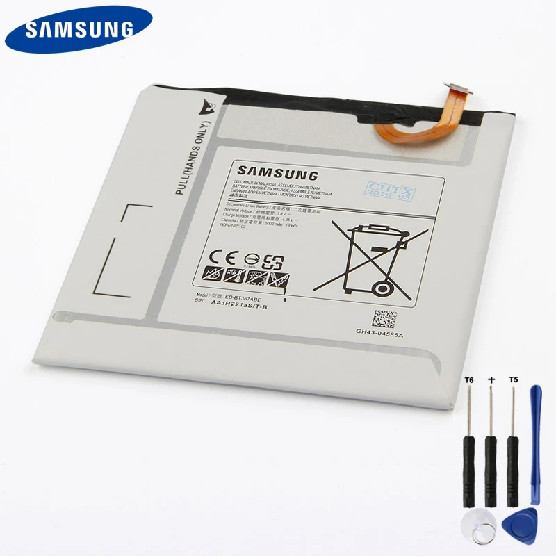 Оригинальная запасная аккумуляторная батарея для планшета Samsung Galaxy Tab A2 S 8 0 T385 T380