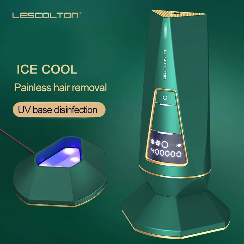 

Lescolton All in One Ice-cool IPL Epilator Laser Hair Removal Tool T015C Permanent Bikini Trimmer Electric Depilador Facial