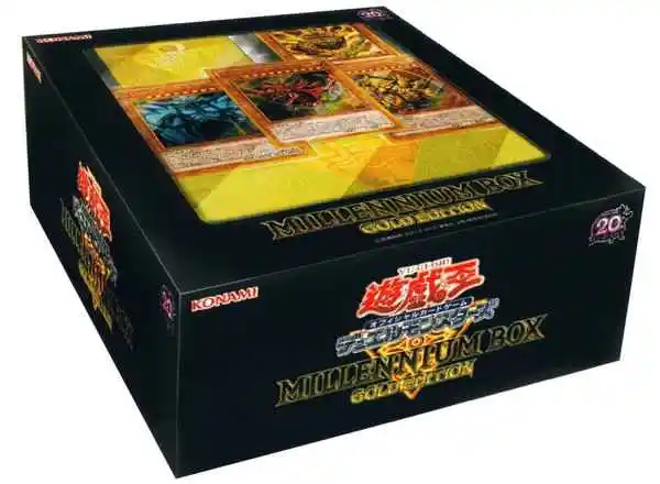 Рисунок 2 - Золотая Подарочная коробка Yu-Gi-Oh MB01 MILLENNIUM
