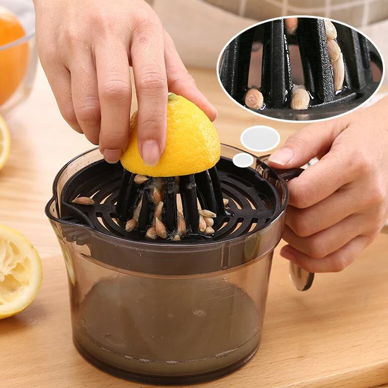 Новинка соковыжималка для апельсинов с крышкой ручная бутылок лимона цитрусовых