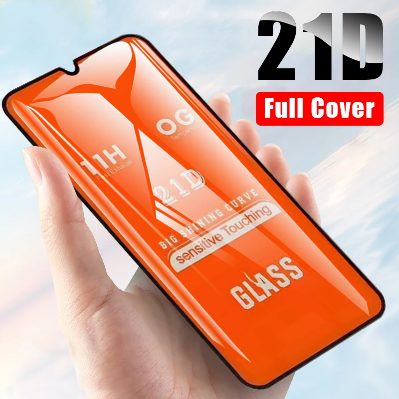 21D закаленное Стекло для samsung Galaxy A50 A70 S8 S9 S10 плюс Экран протектор A10 A20 A20E A30 A40 A60 A80 A90