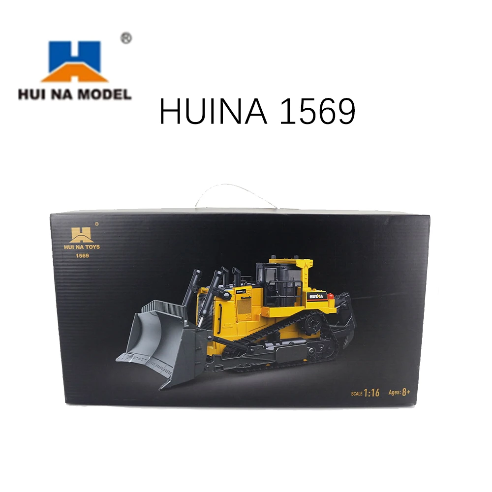 HUINA 1569 грузовик с дистанционным управлением 8CH RC бульдозер машина на управлении