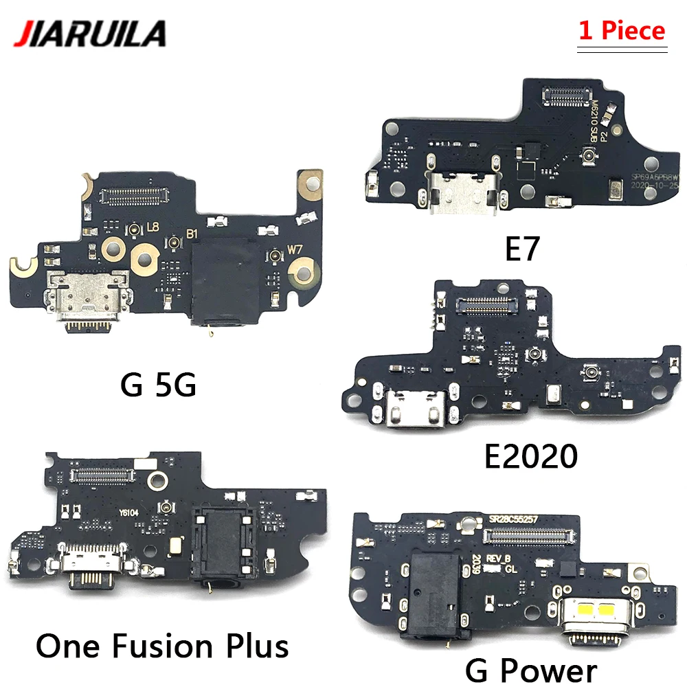

Новый USB-разъем для зарядки, гибкий кабель для Moto G 5G / G Power / E7 E 2020 / One Fusion Plus, разъем для зарядки