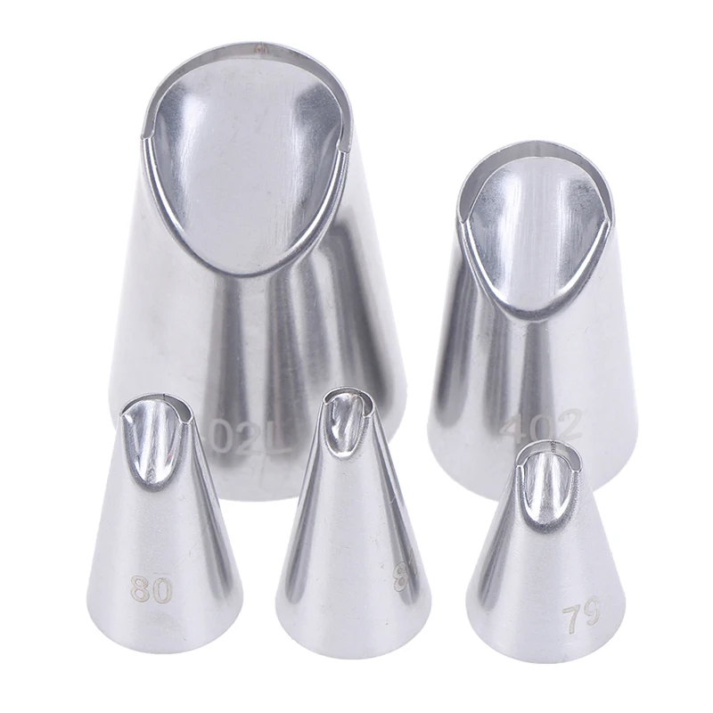 5 шт./компл. Кондитерские насадки с цветочной хризантемой кухонные инструменты