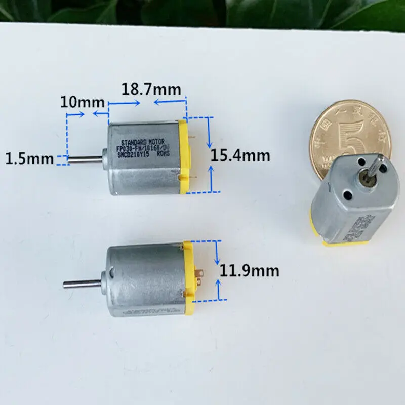 Фото Стандартный микро мини Электрический DC 030 двигатель 3 в-6 в 7 В 17000 об/мин DIY игрушка Стандартный микро мини Электрический DC 030 двигатель 3 в-6 в 7 В 17000 об/мин DIY игрушка