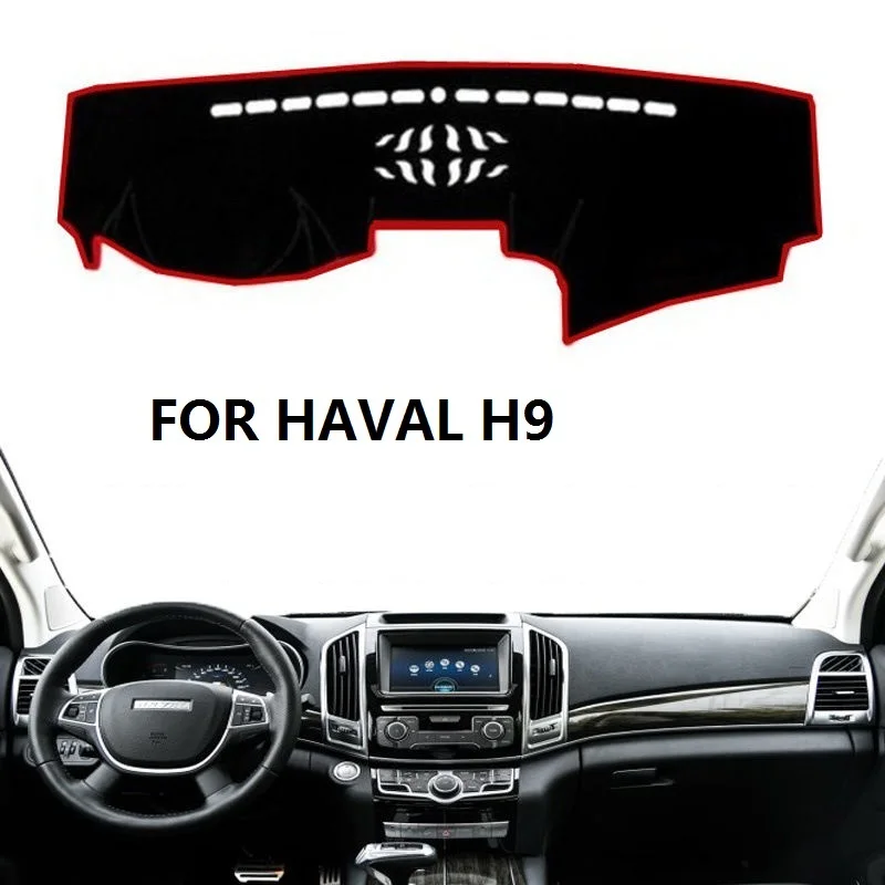 

For Great Wall Haval Hover H9 Non Slip Dashboard Cover Mat Instrument Carpet Car Accessories