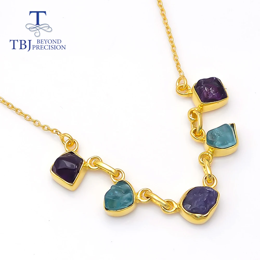 Новинка 2020 ожерелье ручной работы с разноцветным циркониевым кулоном серебро 925