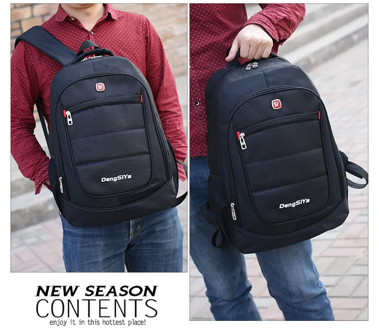 Manufacturer new casual shoulder bag male business computer bag outdoor sports travel backpack Oxford cloth