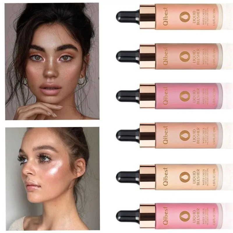 Профессиональная жидкая Румяна для макияжа лица рубор палитра облачная краска