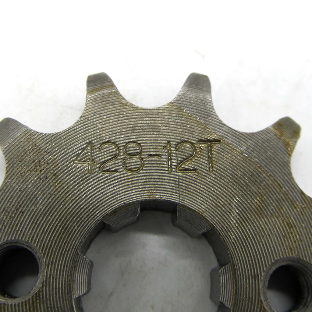 

12 Teeth Front Pinion Sprocket Chain Cog for 110cc 125cc 140cc PRO Bike