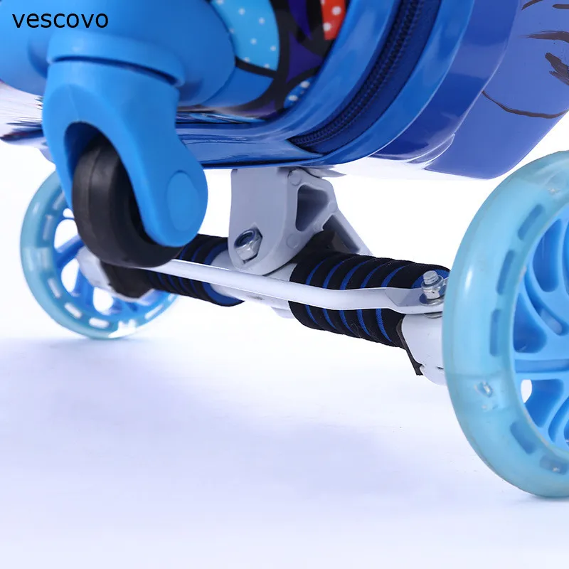 Vescovo 18 дюймов высококачественный мультяшный спортивный скутер багажный рюкзак