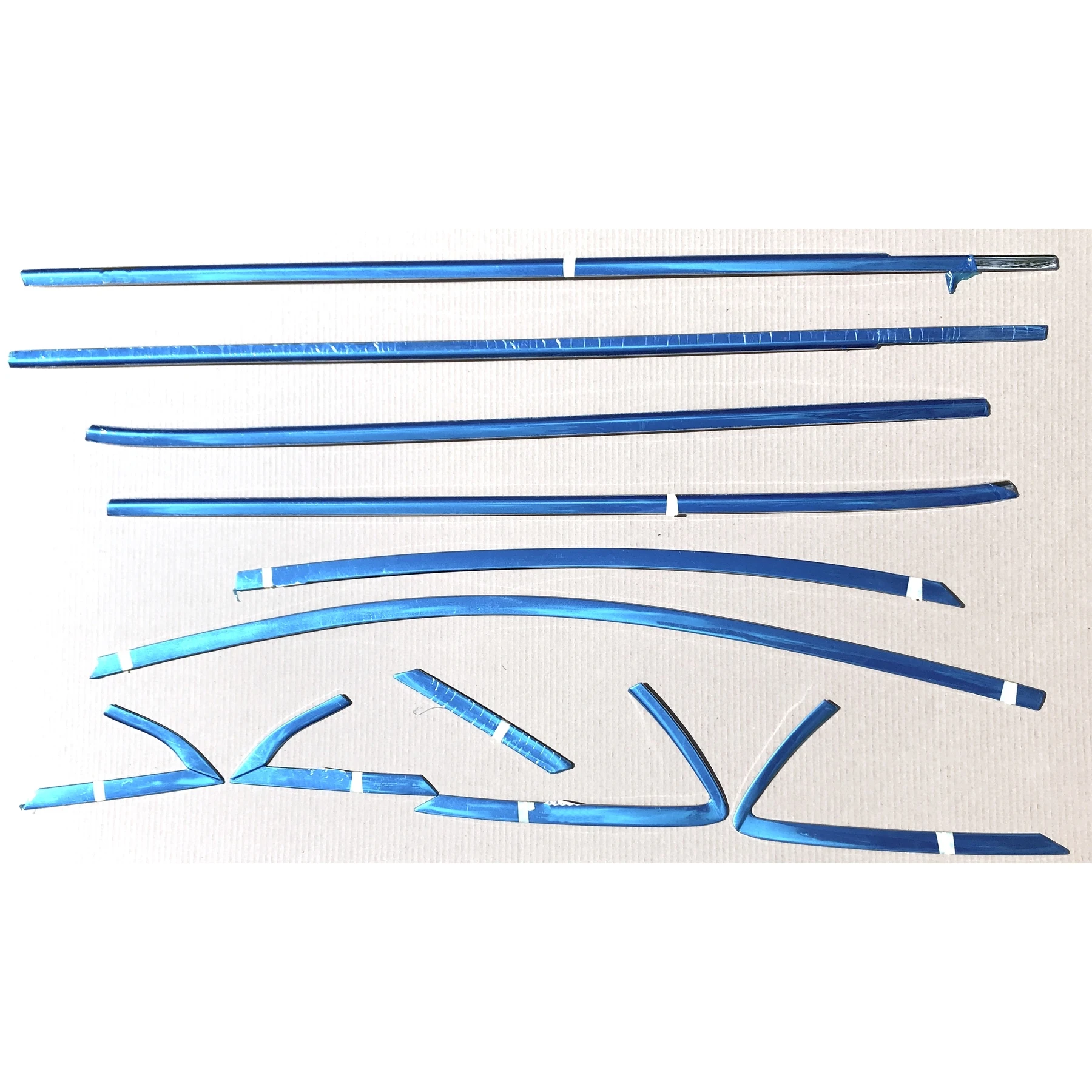 Хромированные молдинги нижние полные хром хюндай хендэ солярис solaris 2017 2018 2019