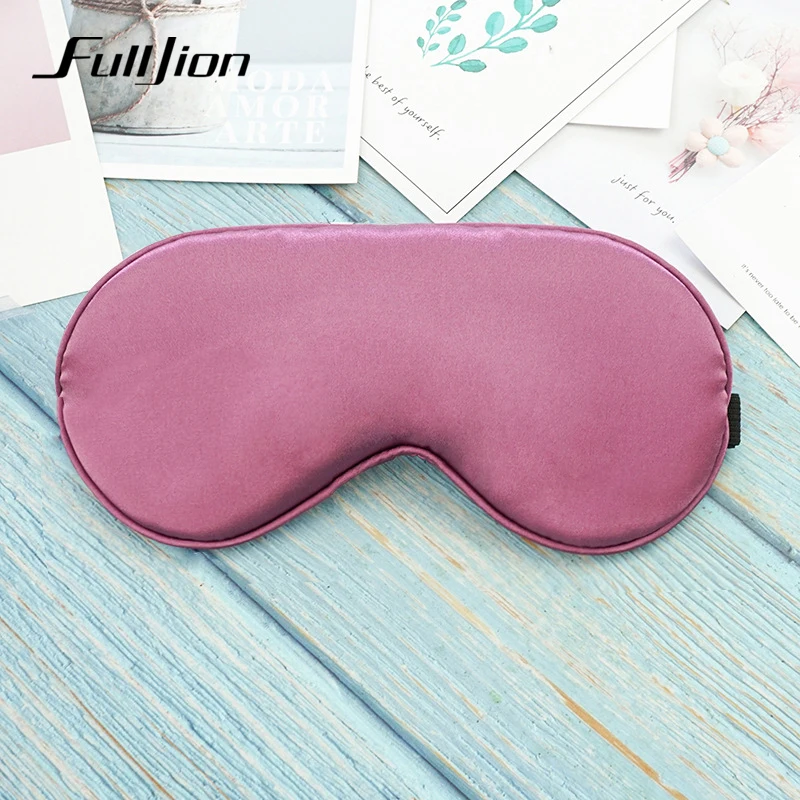 Новинка 1 шт. маска для сна натуральный шелк переносная с повязкой на глаза
