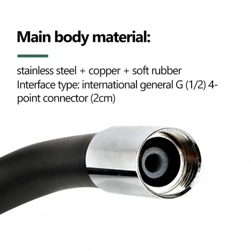 360 Rotation Splash-proof Universal Faucet Extension Extender Foaming Tube Free Bending Hardware Household Merchandise | Дом и сад