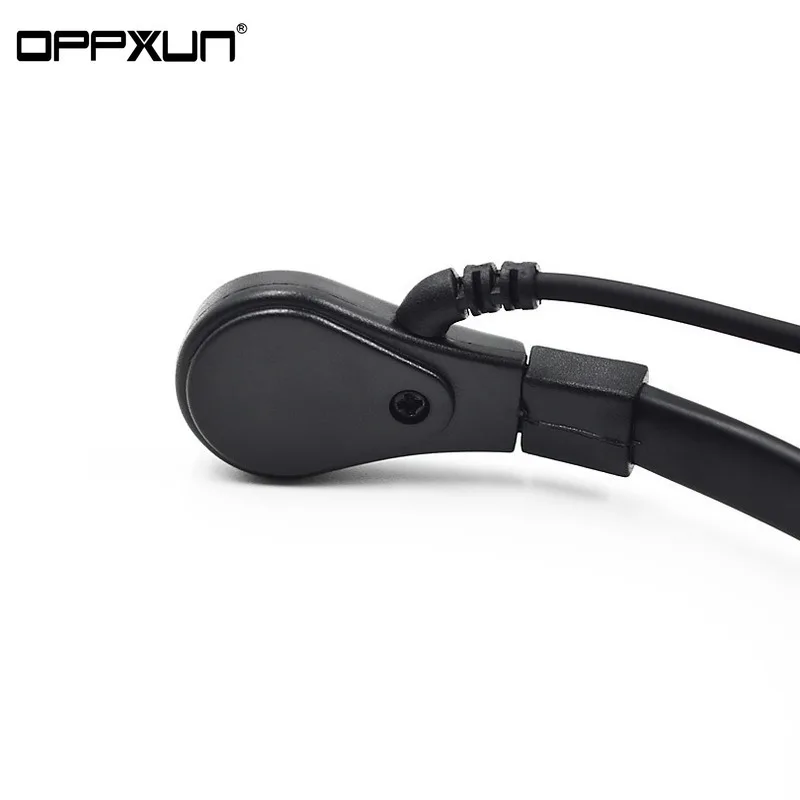 

10pcs Throat Microphone Air Tube Earphone PTT for Motorola Radio T5720 TLKR T3 T5 T7 T80 Walkie Talkie Accessories