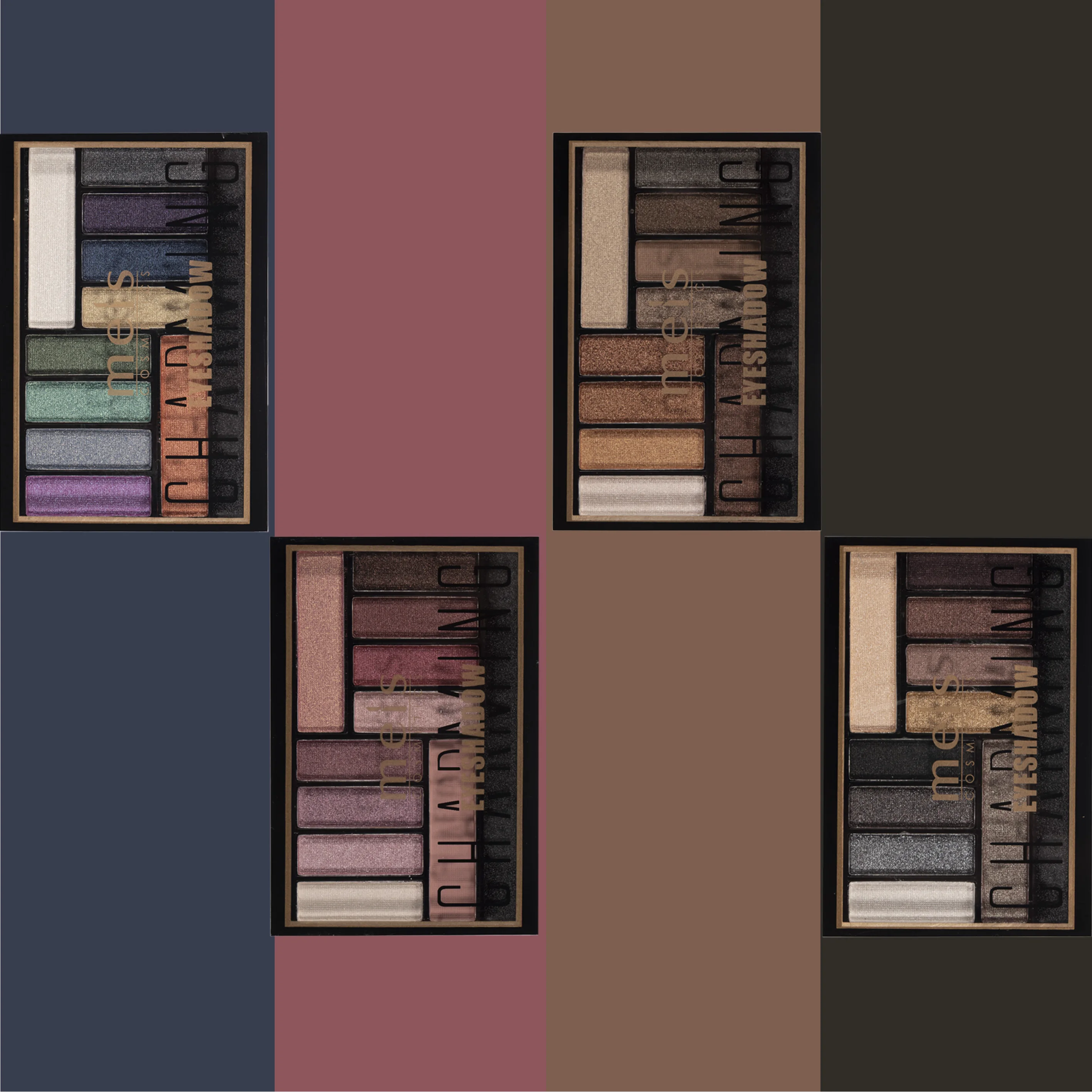 Meis 10 видов цветов блестящие тени для век матовые макияж палитра обнаженные