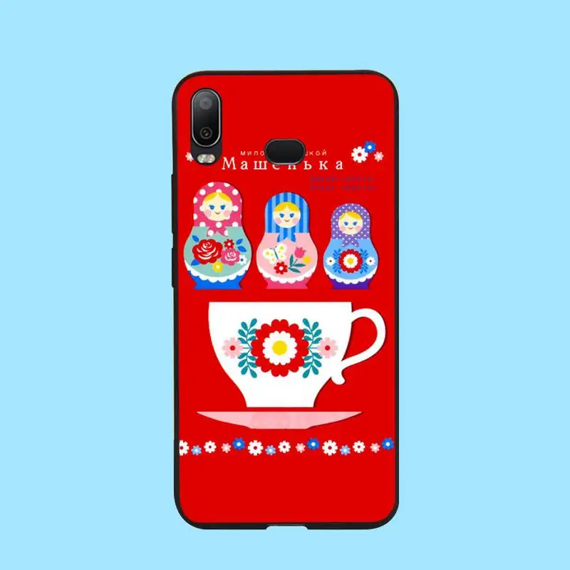 Чехол для телефона с русскими куклами PENGHUWAN чехол Samsung A10 A20 A30 A40 A50 A70 A71 A51 A6 A8 2018 |
