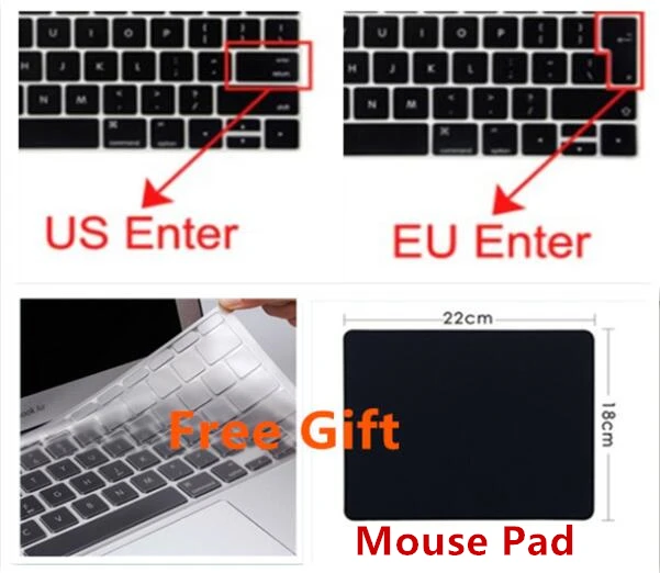 Чехол для Macbook Air 13 мраморный прозрачный чехол Apple Mac book 3 дюймов A1466 A1932 2018|Сумки и