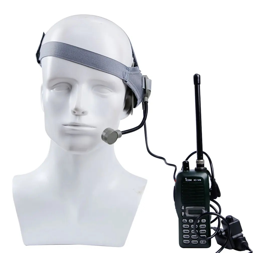 WoSport Tactical HD02 гарнитура с закругленными краями U94 стиль PTT для iCom Kenwood Midland Motorola |