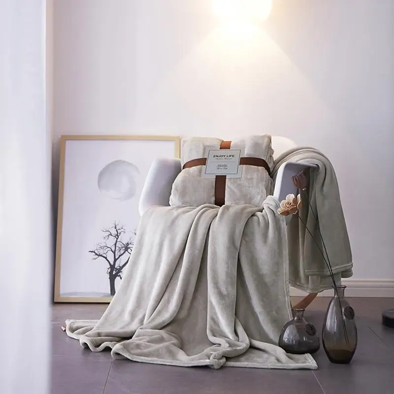 Утолщенное фланелевое одеяло для дивана 30 Вт | Дом и сад