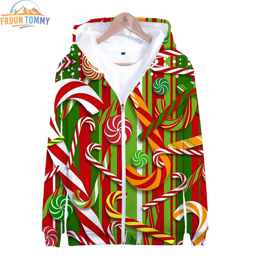 Толстовка с капюшоном и длинным рукавом на молнии | Женская одежда