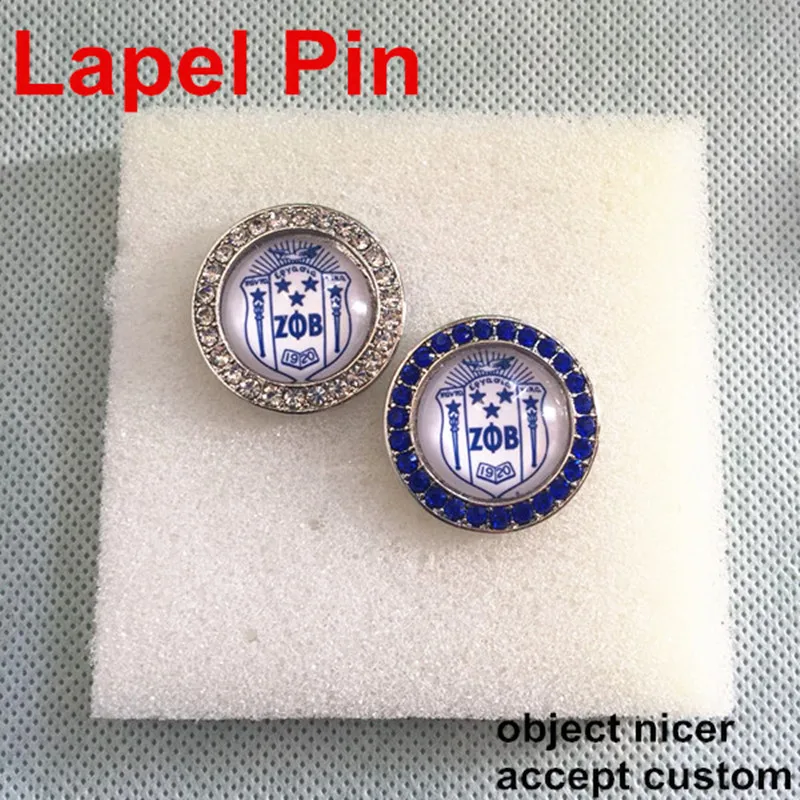 Горячая ZPHIB crest Круглый с украшением в виде кристаллов брошь застежкой 28 мм пальто