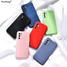 For Xiaomi Poco M3 Pro Case Liquid Silicone Rubber Soft Shell POCO M3 Pro 5G Funda Case For Xiaomi Poco M3 Pro F3 X3 NFC Cover