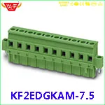 KF2EDGVC 7,5 2P~ 12P разъем PCB вставной TEMINAL блок 2EDGVC 7,5 мм 2PIN~ 12PIN GMSTBVA 2,5G 1766660 PHOENIX контакт DEGSON