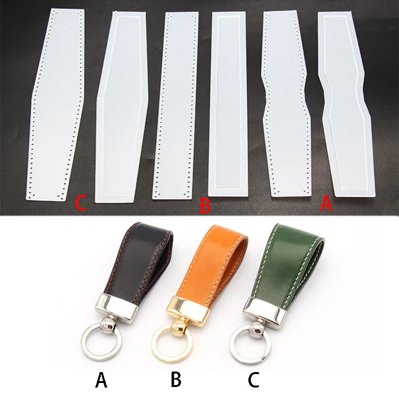 

Manual leather goods DIY key pendant material car key hanging mist wax manual package type drawing