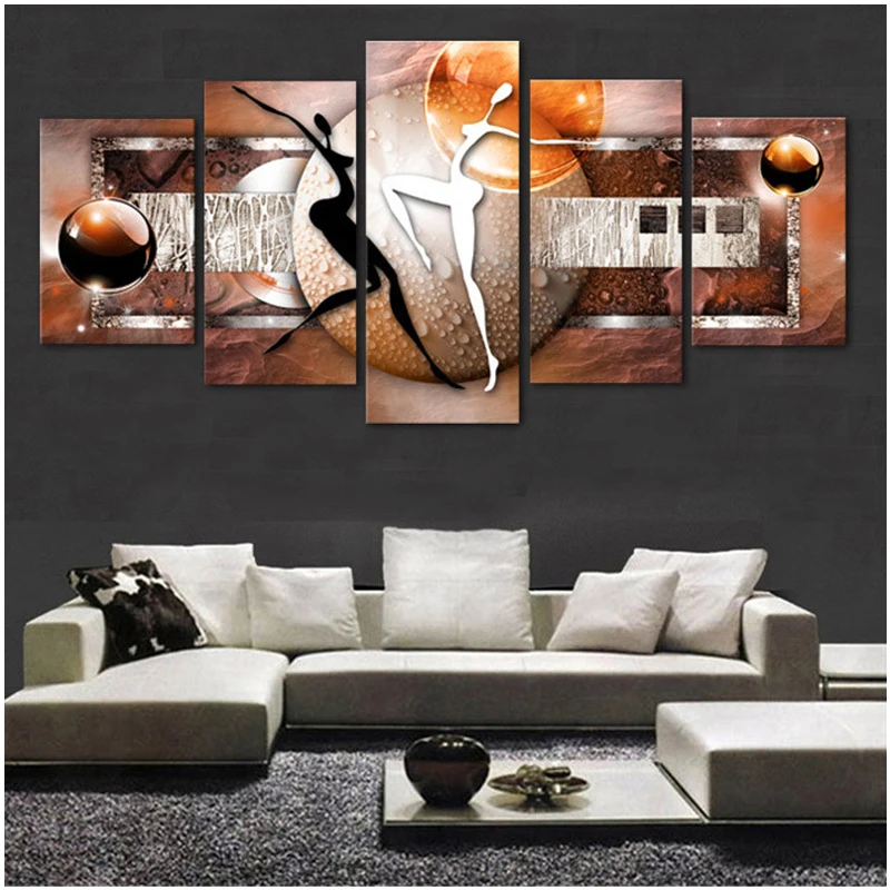 Набор для алмазной вышивки крестиком 5D квадратная и круглая абстрактная картина