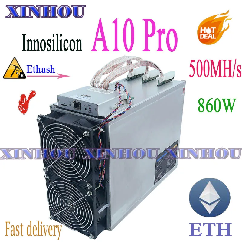 Использованные майнеры ETH и т. д. Innosilicon A10 Pro 500M Ethash Asic Miner лучше чем Antminer E3 Z15 S17 S19 T19