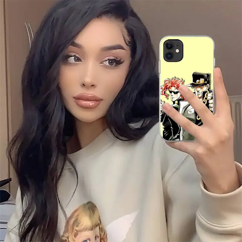 

jojo bizarre adventure Anime Phone Case For iphone 12 mini 5 5s 5c se 6 6s 7 8 plus x xs xr 11 pro max