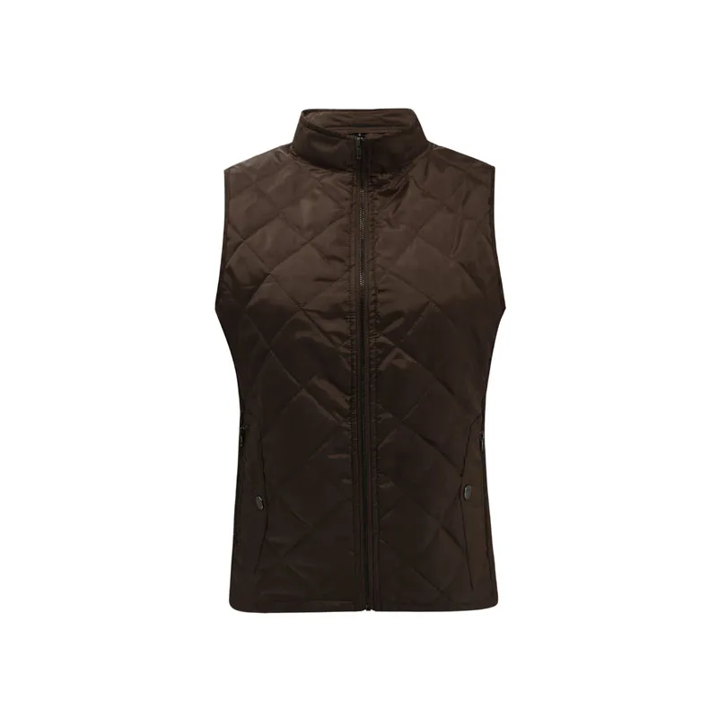 Женский жилет осенне-зимняя однотонная куртка Толстая теплая уличная одежда без