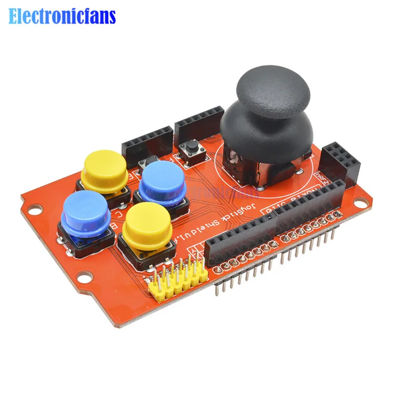 Щит джойстика плата I2C PS2 для Arduino Плата расширения игровая разработка 3 V/5 V