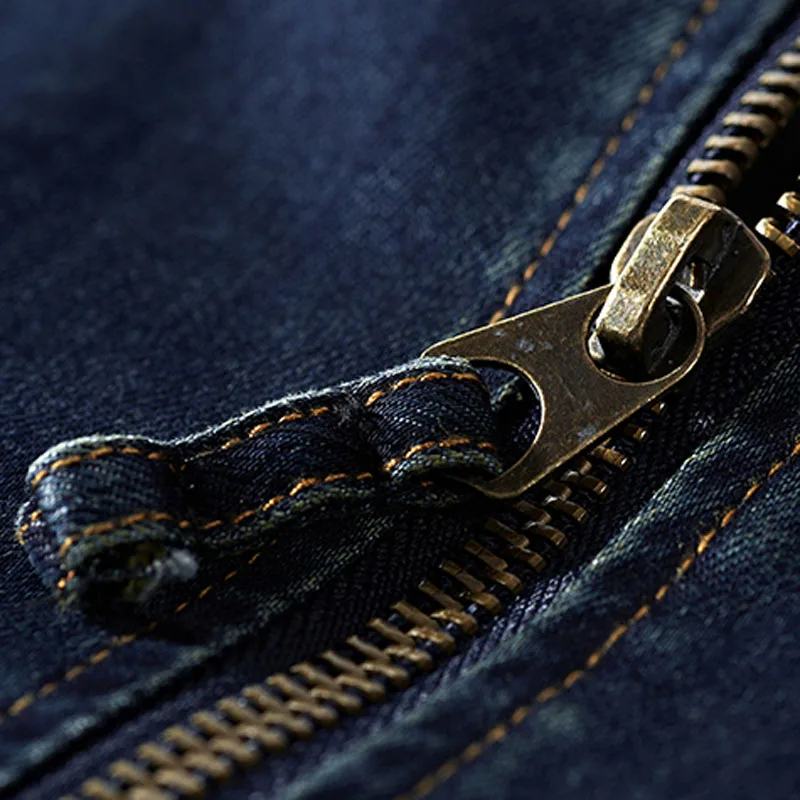 Куртка-пилот Мужская из денима Бомбер в стиле милитари бейсбольные джинсы пилот